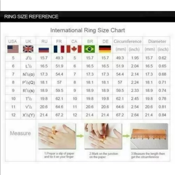 💍925 silver heart white sapphire love ring 💍 - Picture 6 of 6